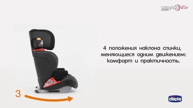 Автокресло Chicco Oasys 2-3 FixPlus Evo