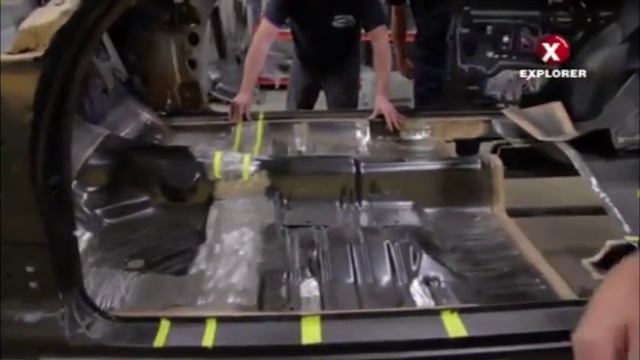 Применение сварочного грунта при сборке автомобиля смотреть онлайн