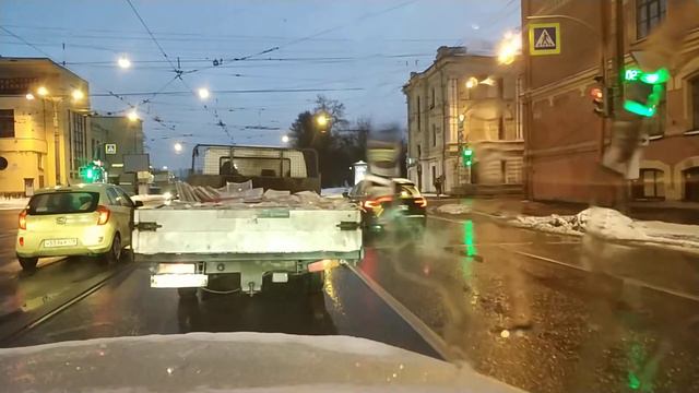 2020.12.30. Погода Петербург. 09:30. +2°. На дорогах мерзостная грязь. смотреть онлайн