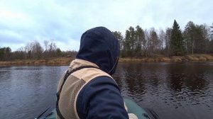 Осенняя рыбалка на Луге. Ноябрь 2018!