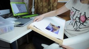 Вышивание на раме без станка