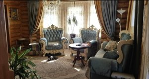 Интерьер деревянного дома. ( Небольшой обзор нашего дома )