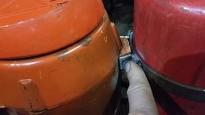 ресивер из огнетушителя для компрессора