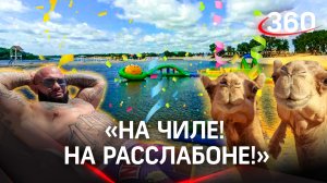 Комфортные беседки, шезлонги, несколько пляжных линий, горки: новый пляж в Серпухове