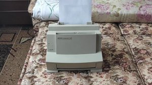 Работа принтера HP LaserJet 5L
