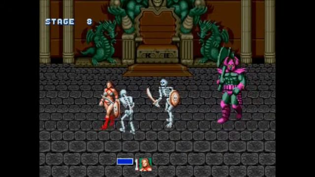 Golden Axe (Mega Drive) - Last Part and Ending смотреть онлайн