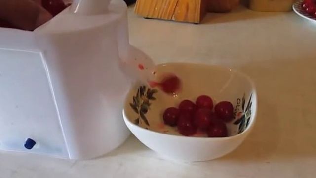 Машинка для чистки вишни от косточек из Китая смотреть онлайн