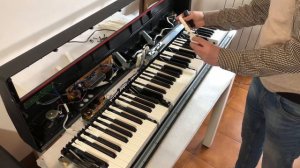 Ремонт цифрового пианино Yamaha P-60
