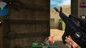 Стрелка с бандитами в Critical Strike GO: Gun Games