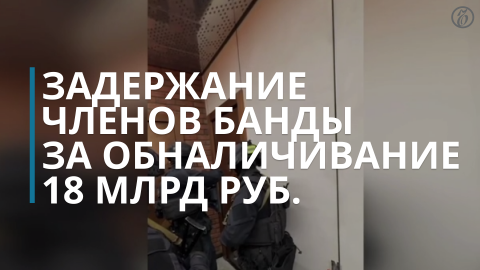 Силовики задержали членов банды из 80 человек за обналичивание 18 млрд рублей — Коммерсантъ
