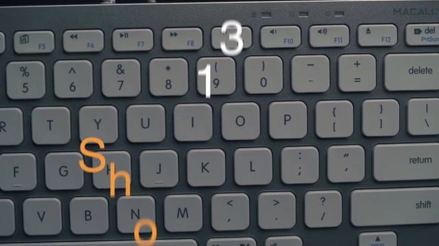 Small USB C Keyboard - Perfect for USB C Space-Saving Design, and Shortcut Keys | UCSLIMKEYCA смотреть онлайн