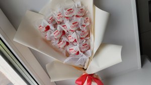 Букет из конфет на первое сентября в подарок для учителя своими руками