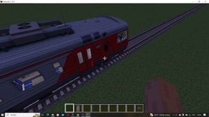 Обзор электрички ЭД4М и электровоза ВЛ85 в MineCraft! GlebaCraft  MineCraft!