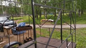 Автодом. Варим каркас для прицепа, основные размеры. Дом на колесах.