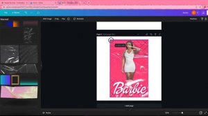 Design A Barbie Box With Me | How to Design A Barbie Box In Canva | Barbie Box l Canva Tutorial