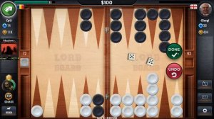 Backgammon - 3 out of 5 games