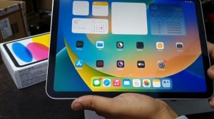 apple ipad 10th ganration 64gb unboxing