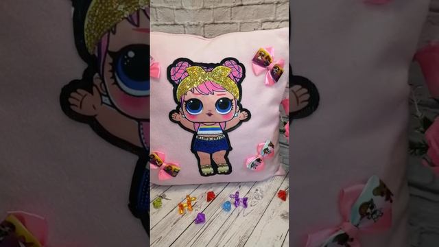 Обзор Подушка-игрушка ручной работы. смотреть онлайн