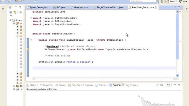How to read string from keyboard in java?