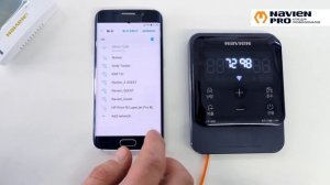 УМНЫЙ Wi-Fi ПУЛЬТ NAVIEN NR40-D