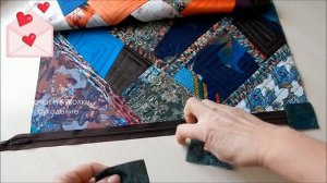 Наконец то  нашла правильный метод. Бешеный лоскуток из шелка и атласа.