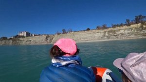 Геленджик. На лодке ПВХ в Черном море.