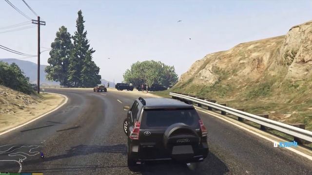 Toyota Land Cruiser V8 VS Toyota Prado (Race) | Real Life Mod # 84 l GTA 5 | Urdu\Hindi смотреть онлайн