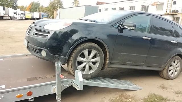 МЗСА 852111.302 - Автовоз. Для перевозки автомобилей. Часть 2. Перевозка Субару Трибека. ЦЛП АРИВА