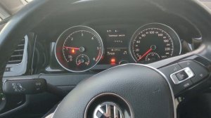 Golf 7 1.6 tdi Холодный запуск в мороз -28°C