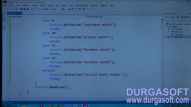 MICROSOFT .NET || Working With conditional statements in C#.Net Part -4 смотреть онлайн