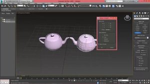 3ds Max для начинающих урок 10 ( отзеркаливание - mirror )