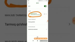 wifi kodini aniqlash