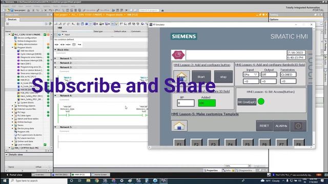 TIA Portal: Accessing bits in Byte,Word or Dword for binary operation | TIA Lesson-25 |HMI Lesson-0