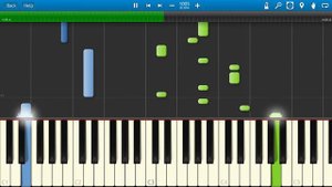 Океан Эльзы - Без Бою (на пианино Synthesia)