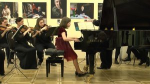 Копылова Лия - Дебюсси "Доктор Gradus", Бах Концерт f-moll 2 и 3 части