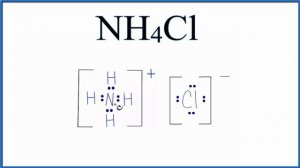 NH4Cl Bond Types (Ionic, Covalent, and Coordinate Covalent)