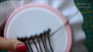 Мастер-класс вышивка лентами - как плести корзинку