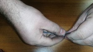 Как быстро заплести стальной тросик.