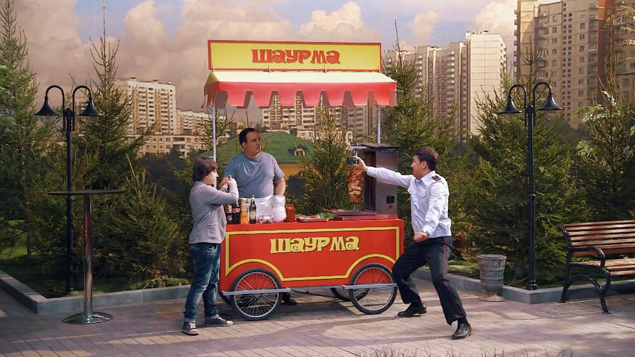 Однажды в России: Законопослушный продавец шаурмы
