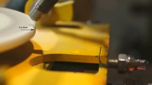 Станок для заточки коньков Браво: заточка под желобок.