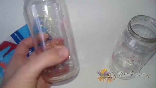 Светящиеся неоновые баночки для новогоднего декора своими руками/Сама Я mk смотреть онлайн