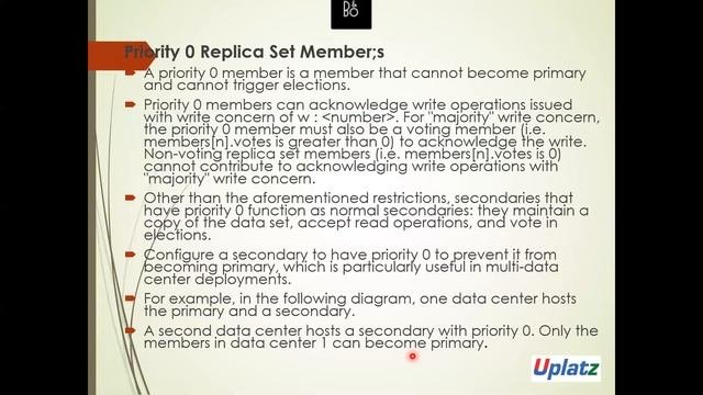 Lecture 12 - Replication In MongoDB | MongoDB Full Course | Uplatz