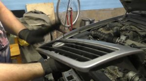 Защитная решетка (сетка) радиатора автомобиля