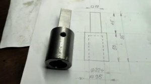 Из круглого делаем квадраты, и ещё раз переходник подробно.