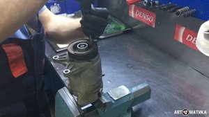 Nissan Teana. Восстановление муфты компрессора кондиционера