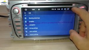 Sunnygoal: Android 8.0 OS 2 Din Автомобильный DVD плеер для Ford Mondeo/Transit/Connect/S-max/Focus