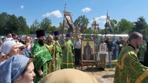 Сестричество с настоятелем в Можайский Лужецкий Ферапонтов монастырь. Крестный ход.