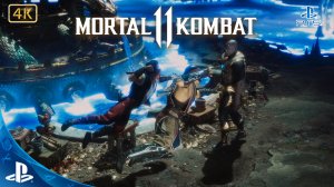 Mortal Kombat 11.Ultimate.Прохождение Сюжета.Часть 1.Монахи Шаолиня.Историческая Драма.4K.MK11.PS5.?