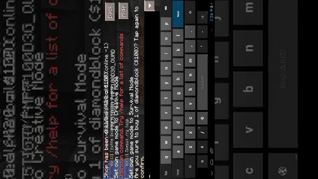 Обзор плагинов для Minecraft PE #3-экономика смотреть онлайн