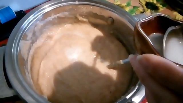 Самодельный корм для рыб.  Манная каша с рыбой и креветками